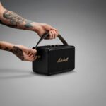 Marshall kaasaskantav bluetooth kõlar Kilburn II, must/kuldne