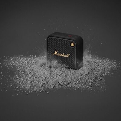 Marshall kaasaskantav bluetooth kõlar Willen II, must/kuldne