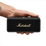 Marshall kaasaskantav bluetooth kõlar Emberton III, must/kuldne