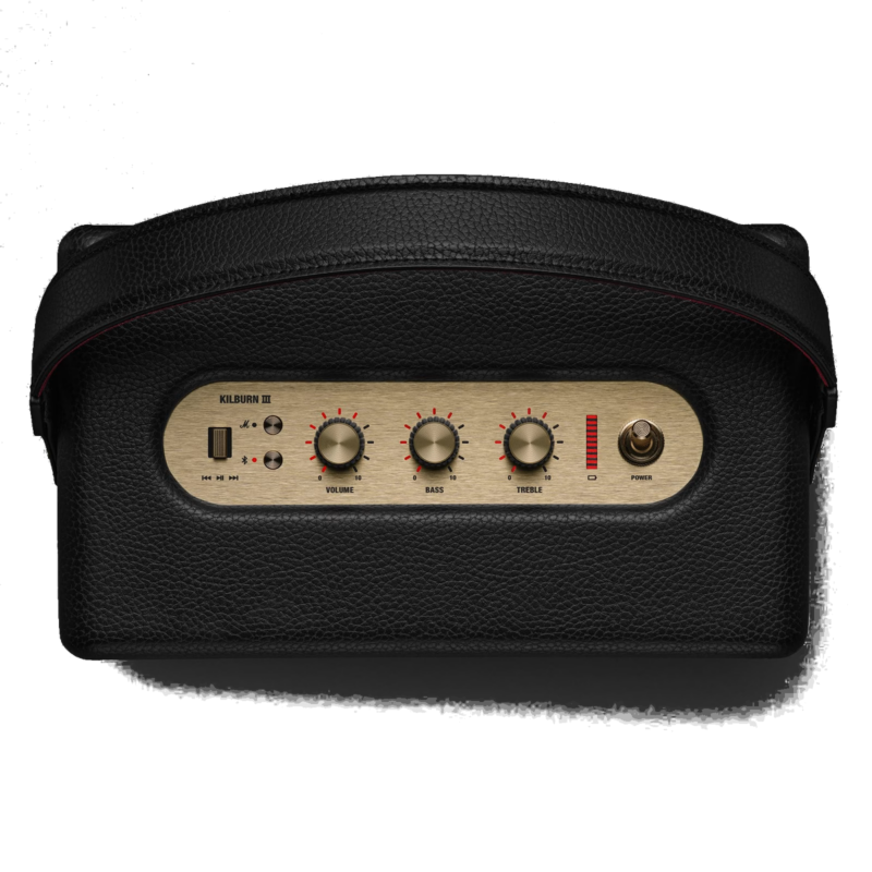 Marshall kaasaskantav bluetooth kõlar Kilburn III, must/kuldne