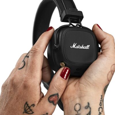 Marshall bluetooth kõrvaklapid Major IV, must