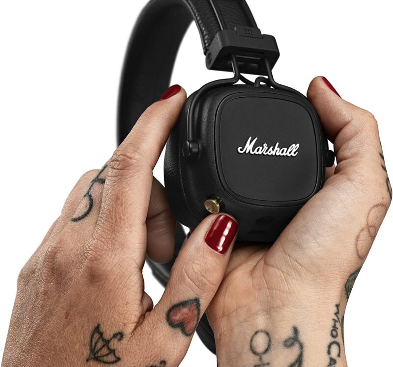 Marshall bluetooth kõrvaklapid Major IV, must