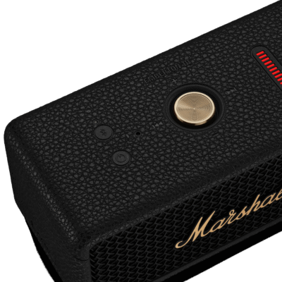 Marshall kaasaskantav bluetooth kõlar Emberton III, must/kuldne